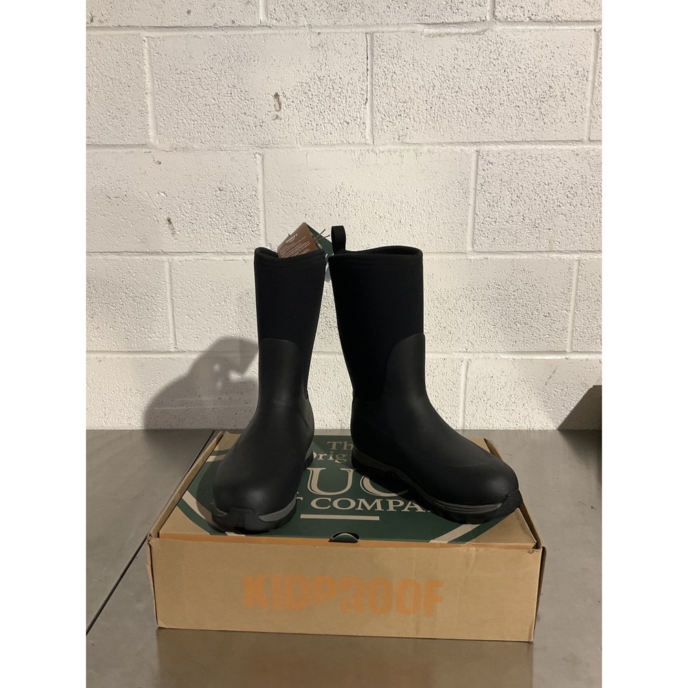 Muck Boot Kids Rugged II Insulated Rubber Boots Big Kids Size 6 Black RG2001